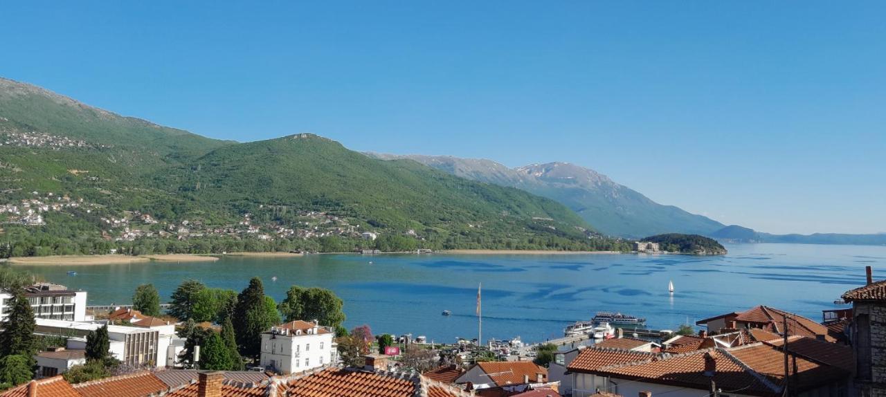 Villa Bella Ohrid Bagian luar foto
