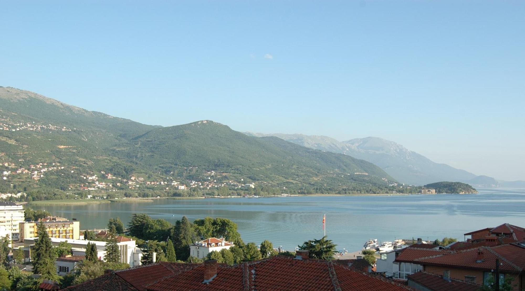 Villa Bella Ohrid Bagian luar foto