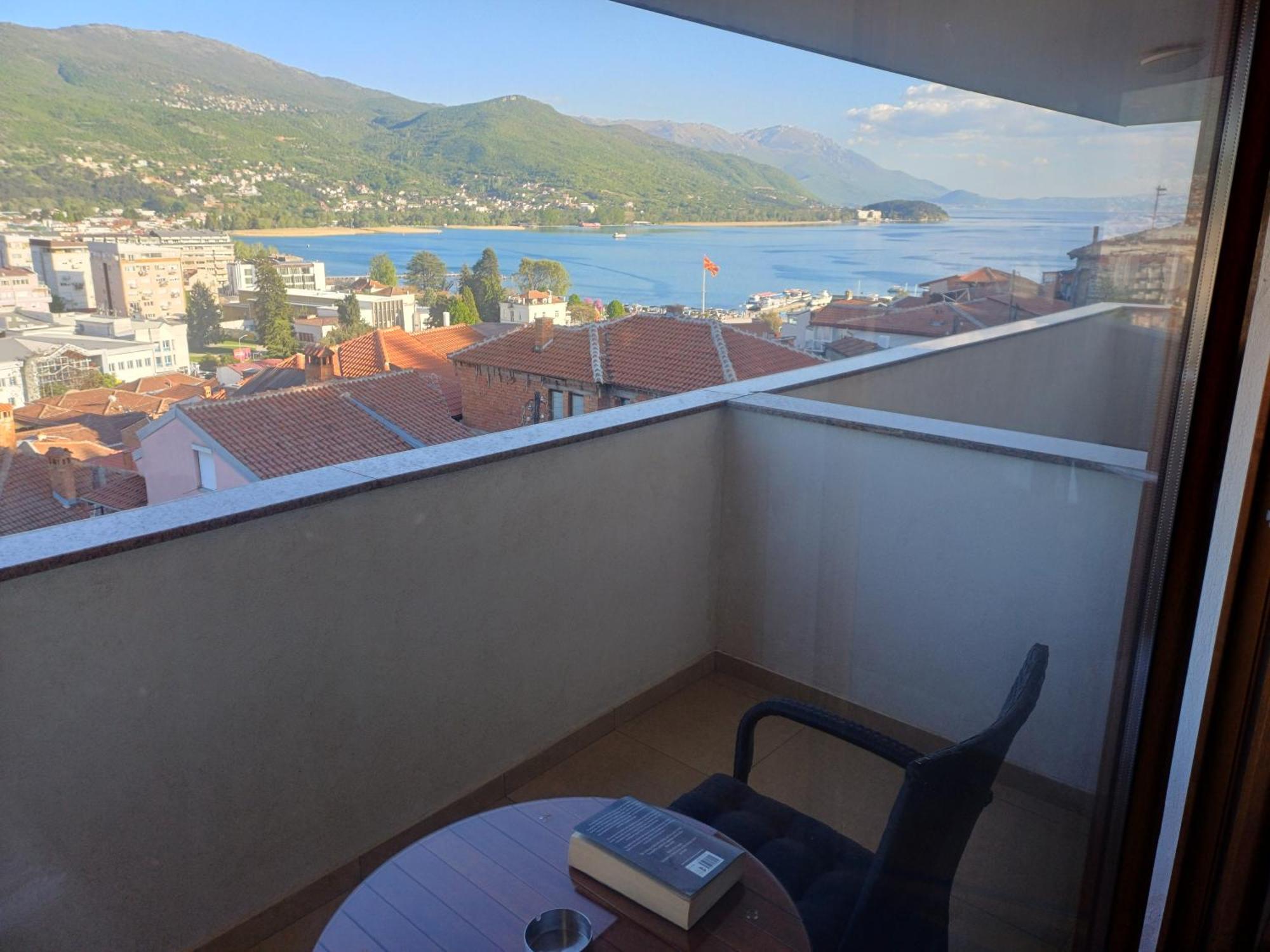 Villa Bella Ohrid Bagian luar foto